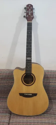 Violão Canhoto Strinberg SD200C Black Series 