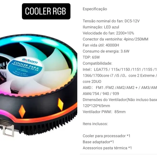 COOLER RGB