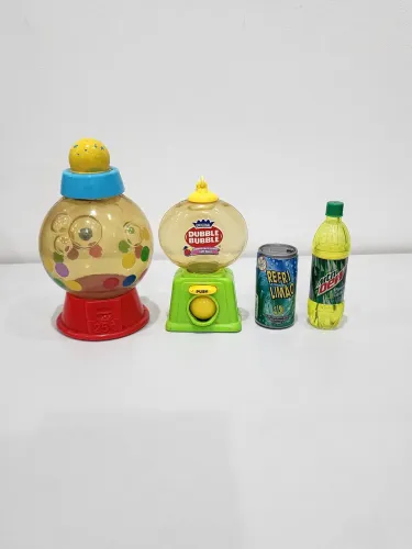 Kit de 4 Miniaturas de brinquedos vintage - antigos Colecionáveis
