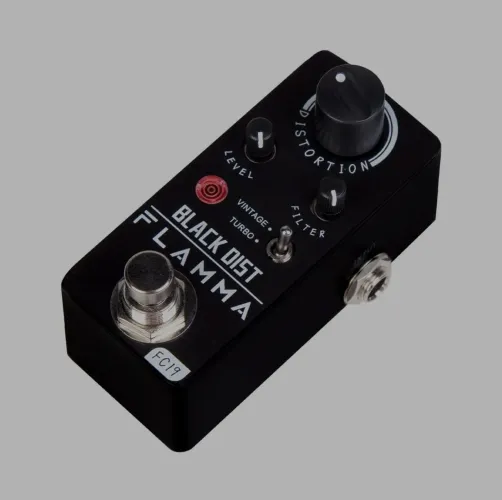Pedal de Distorção Flamma Black Dist