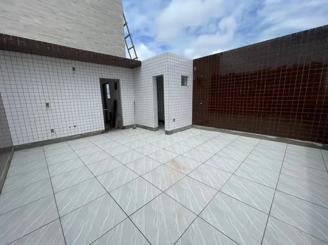 Cobertura no Cristo 2 quartos 93m com área privativa