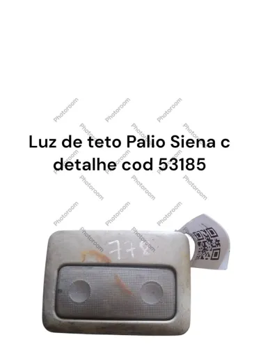 Luz de teto Palio Siena c detalhe cod 53185