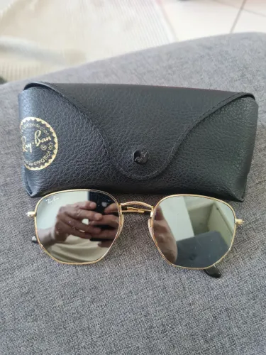 Ray-Ban Dourado Original RAY-BAN<br>Óculos De Sol Unissex