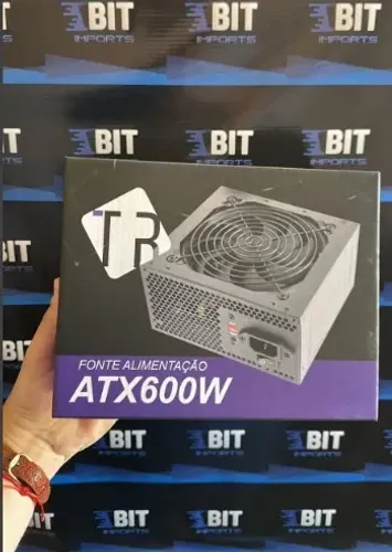 Fonte Alimentação ATX 600W | Lacrado | Com garantia