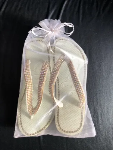 Chinelo Havaianas customizadas 