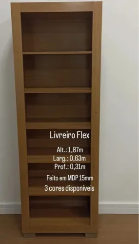 Multiuso livreiro 12x sem juros 