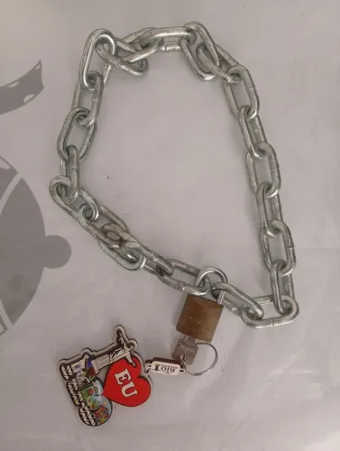 Corrente e cadeado 