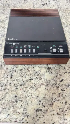 Secretaria Eletrônica COBRA ROF 350 (PARA SER RESTAURADA OU APROVEITAR PEÇAS)