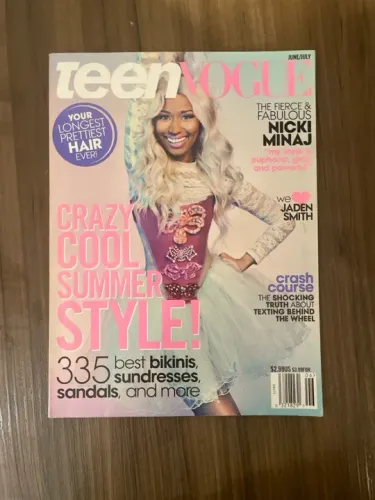 Revista Teen Vogue - Nicki Minaj - Junho/Julho