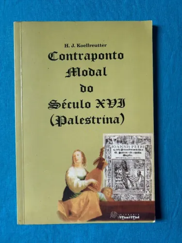 LIVRO CONTRAPONTO MODAL DO SÉCULO XVI PALESTRINA