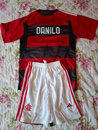 Uniforme do Flamengo personalizado. "DANILO"