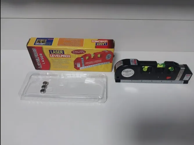 Nível Laser Level 3 com Medidor e Bolha