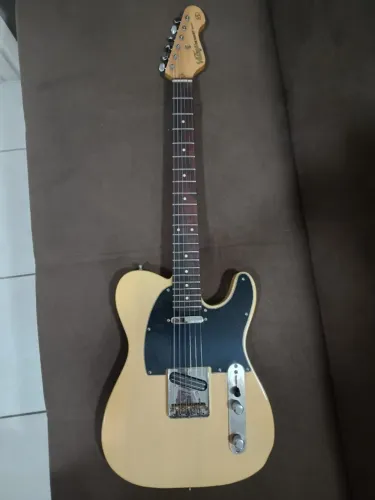 Guitarra Telecaster Vintage V2 - Trastes Inox Jescar - Pots CTS - Push Pull