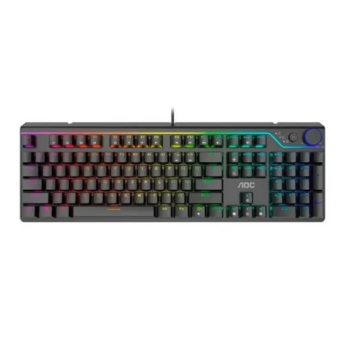 Teclado Mecanico Gamer AOC EXCLUSIVO Lacrado P/Uso ou Coleção