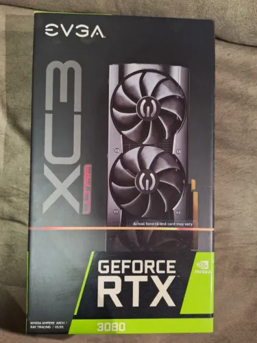 Placa de Vídeo RTX 3080 EVGA NVIDIA GeForce, 10GB, GDDR6X