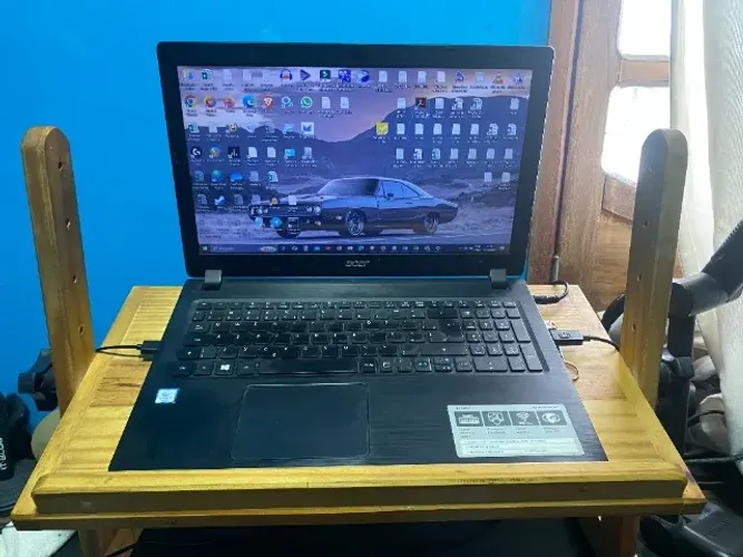 Notebook Acer Aspire 3.  EXCELENTE ESTADO COM SSD 480 GB E SLOT DE MEMORIA PARA EXPENSÃO 