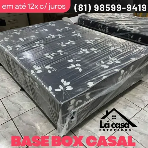 Base Para Cama Casal -SUPORTA 120KL CADA LADO desde que tenham um colchão.