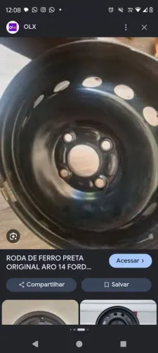 Roda aro 14 fiesta etc