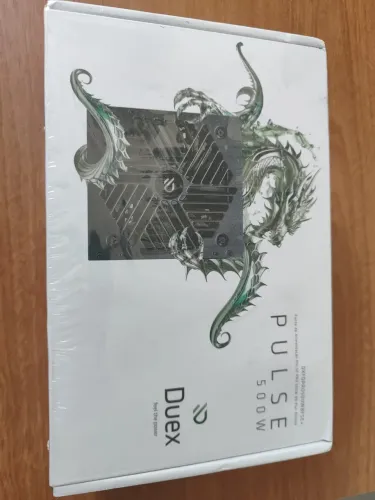 Fonte Duex Pulse Pro 500W 80 Plus Bronze Nova Lacrada