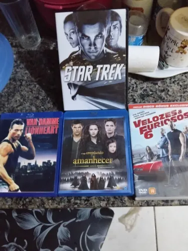 4 filmes em mídia física