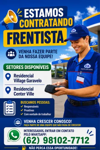 CONTRATAMOS FRENTISTA