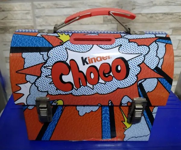 Lata colecionável Choco Kinder