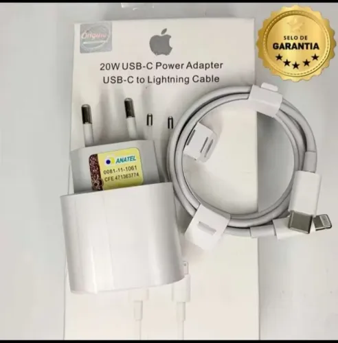 Carregador iphone Novo entregamos