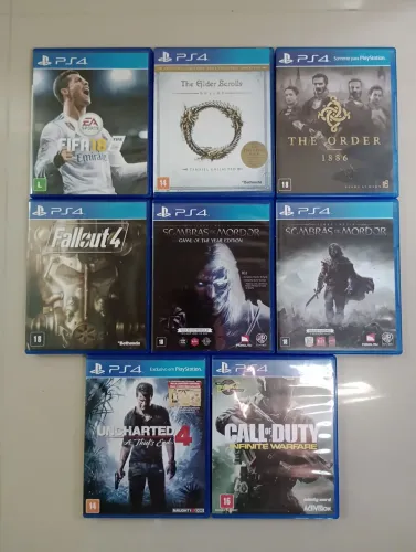 Jogos ps4 