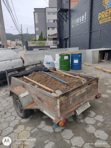 Retirada de entulho
