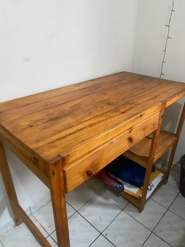 Mesa escrivaninha madeira 
