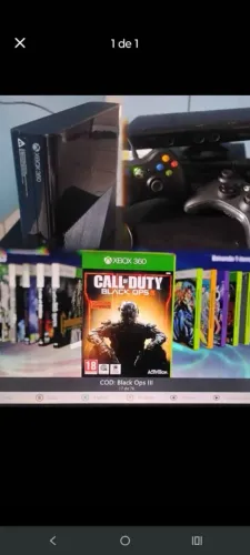 Xbox360 completo, lotado de jogos