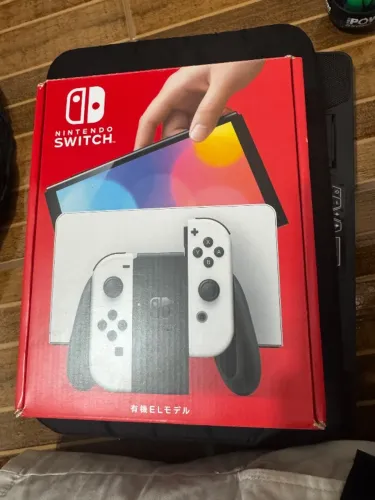 Nintendo switch OLED destravado branco