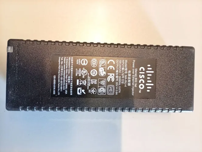 Injetor energia Fonte POE cisco 55v