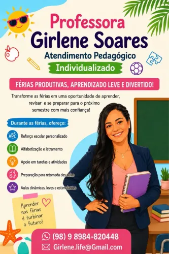 ? **PROMOÇÃO ESPECIAL DE FÉRIAS!** ?