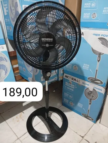 Ventilador de Coluna Mondial Turbo 40cm - Potente e Silencioso