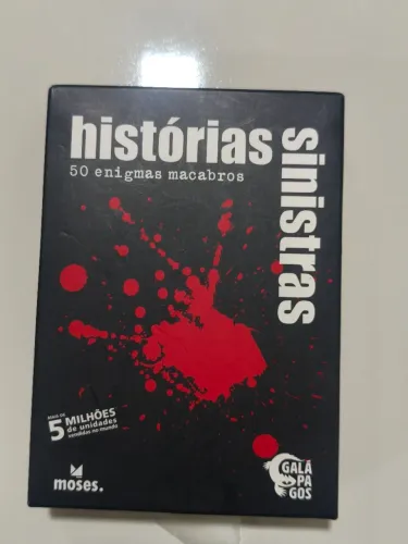 Jogo de cartas histórias sinistras