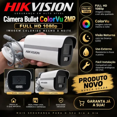 Câmera de segurança Hikvision