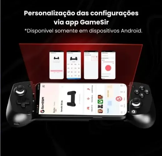 Controle Gamepad Gamesir X5 Lite Usb-c Android iPhone 15/16