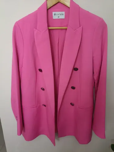 Blazer alongado alfaiataria Renner 40 NOVO forrado