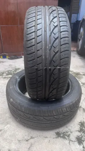 2 pnues remold aro 17 novos e pneu 205/50/17 em bom estado para rodar