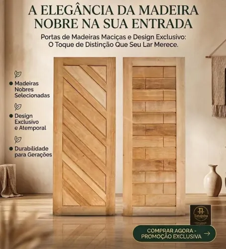 Porta de madeira