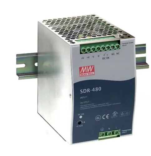 Fonte Alimentação MTDR-480-24 480W de Saída 24V