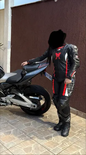 Macacão motociclista 