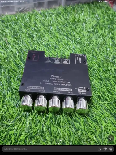 Amplificador zk-mt21 200w