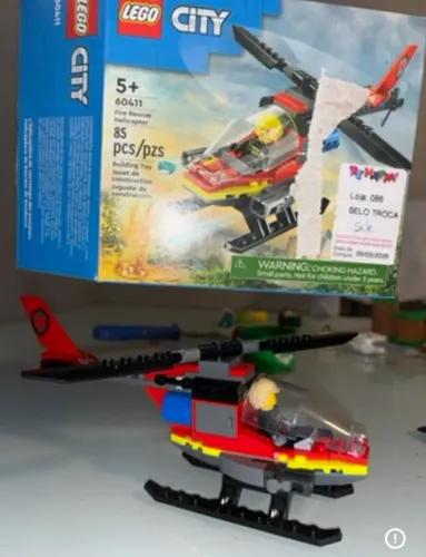 LEGO Set City Fire 60411 Helicóptero