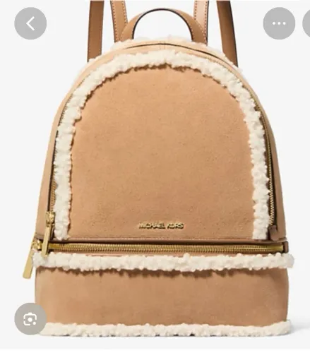 Mochila de Suede Michael Kors