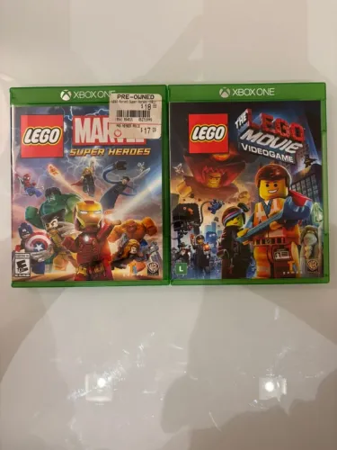 Jogos LEGO Xbox One - Marvel e LEGO Movie