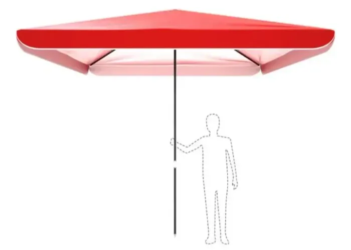 Ombrelone vermelho
