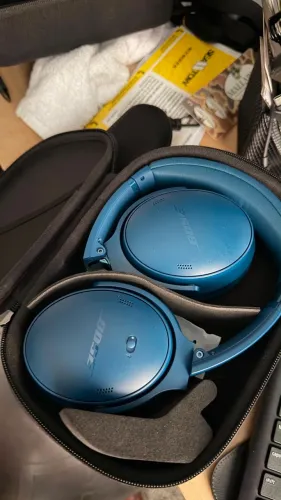Headphone Bose QuietComfort Premium Bluetooth - Edição Especial Azul Metálico