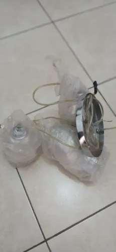 Lustre com 3 lâmpadas